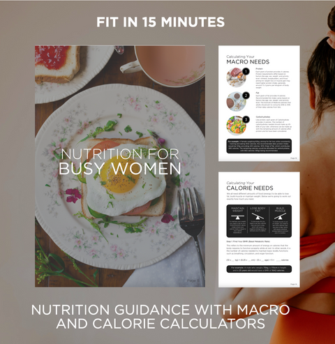 Women: get fit in 15 minutes a day