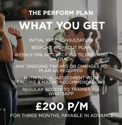 Personal Training: The Perform Plan