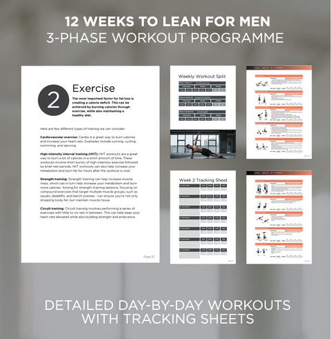 The Men's 12-weeks to Lean plan