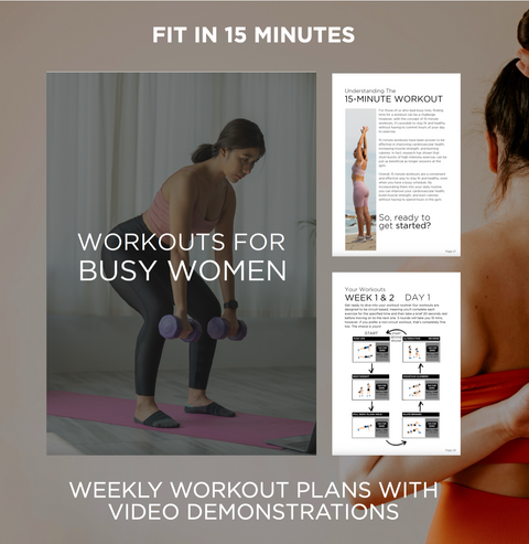 Women: get fit in 15 minutes a day