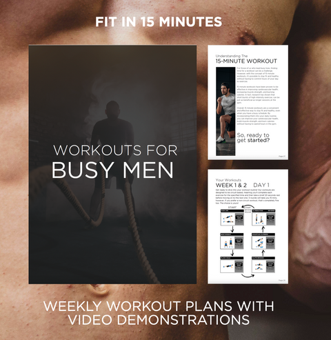 Men: get fit in 15 minutes a day