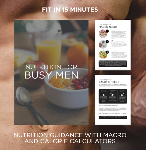 Men: get fit in 15 minutes a day