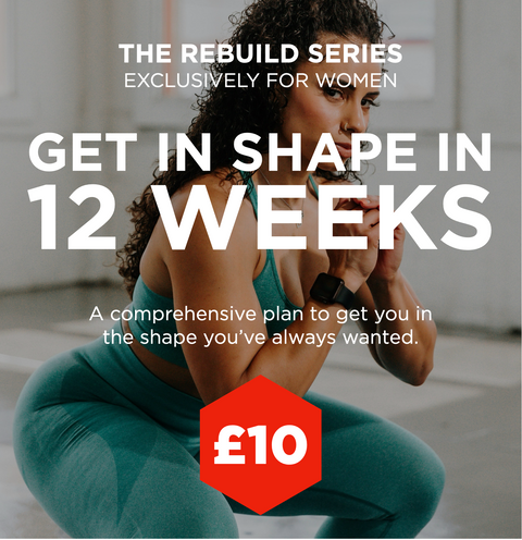Women: get in shape in just 12 weeks for only £9.99
