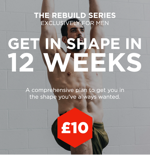 Men: get in shape in just 12 weeks for only £9.99